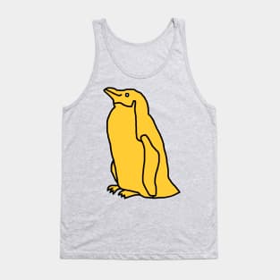 Yellow Penguin Tank Top